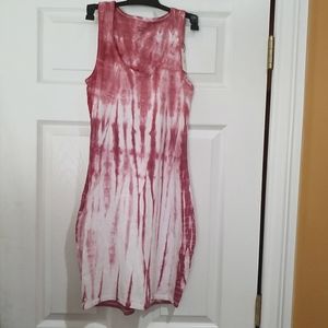 Kendall + Kylie Bodycon Tie-Dye Dress. NWT.